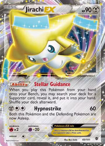 Jirachi EX (60/101), Plasma Blast — Pokémon card price