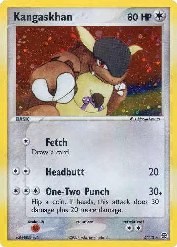 Kangaskhan (6/112), EX FireRed & LeafGreen — Pokémon card price