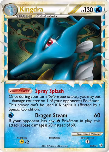 Kingdra (Prime) (85/95), Unleashed — Pokémon card price