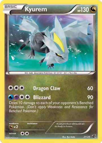 Kyurem (21/20) — card price