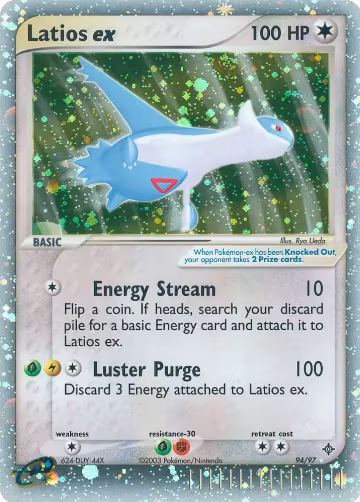 Latios ex (94/97), EX Dragon — Pokémon card price