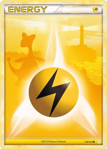Lightning Energy (118/123), HeartGold SoulSilver — Pokémon card price