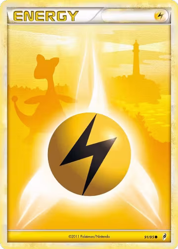 Lightning Energy (91/95), Call of Legends — Pokémon card price