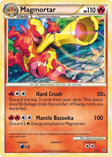 Magmortar (2/95), Unleashed — Pokémon card price