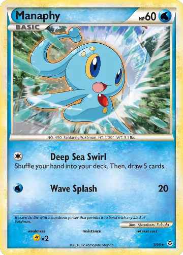 Manaphy (3/95), Unleashed — Pokémon card price