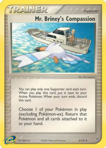 Mr. Briney's Compassion (87/97), EX Dragon — Pokémon card price