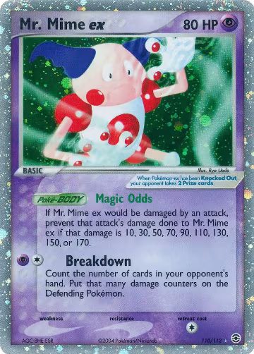 Mr. Mime ex - 110/112 (110/112), EX FireRed & LeafGreen — Pokémon card price