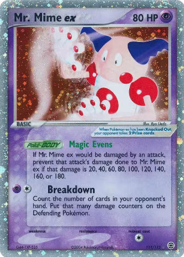 Mr. Mime ex - 111/112 (111/112), EX FireRed & LeafGreen — Pokémon card price