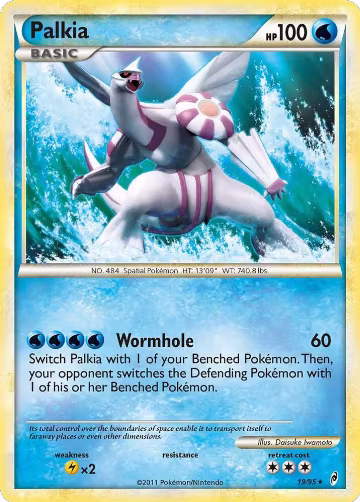 Palkia (19/95), Call of Legends — Pokémon card price