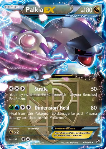 Palkia EX (Team Plasma) (66/101), Plasma Blast — Pokémon card price