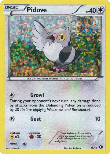 Pidove - 11/12 (011/012) — card price