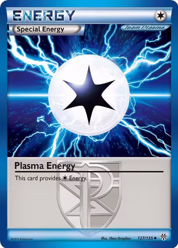 Plasma Energy (Team Plasma) (127/135), Plasma Storm — Pokémon card price