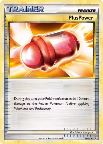 PlusPower (80/95), Unleashed — Pokémon card price