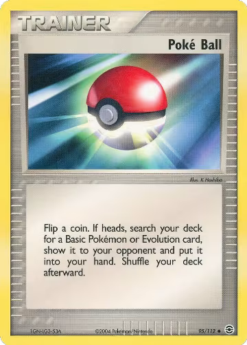 Poke Ball (95/112), EX FireRed & LeafGreen — Pokémon card price