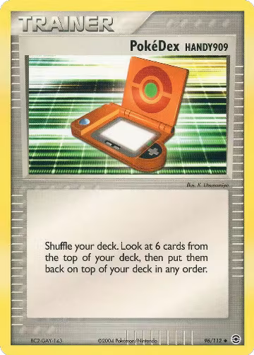 PokeDex (HANDY909) (96/112), EX FireRed & LeafGreen — Pokémon card price
