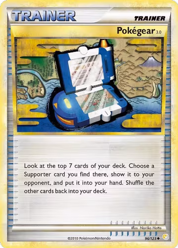 Pokegear 3.0 (96/123), HeartGold SoulSilver — Pokémon card price
