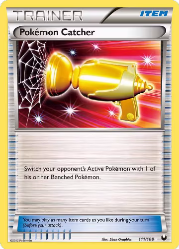 Pokemon Catcher (Gold) (111/108), Dark Explorers — Pokémon card price