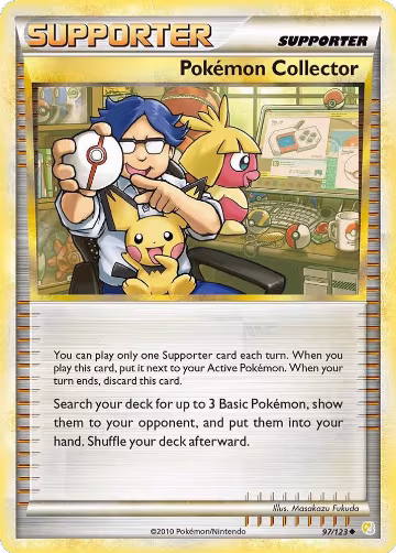 Pokemon Collector (97/123), HeartGold SoulSilver — Pokémon card price
