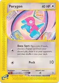 Porygon (103b) (103b/147), Aquapolis — Pokémon card price