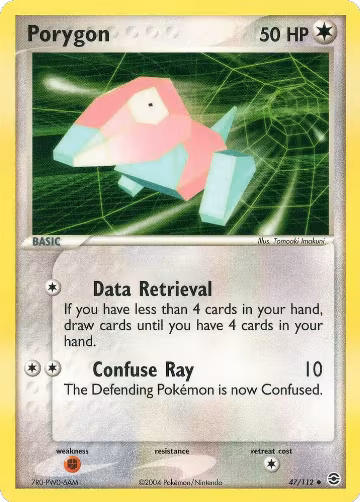Porygon (47/112), EX FireRed & LeafGreen — Pokémon card price