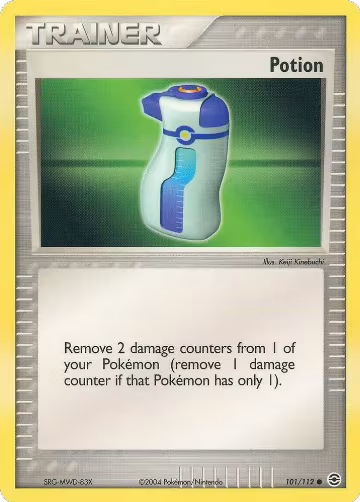 Potion (101/112), EX FireRed & LeafGreen — Pokémon card price