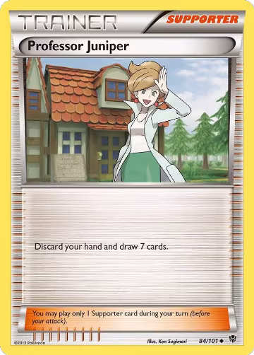 Professor Juniper (84/101), Plasma Blast — Pokémon card price