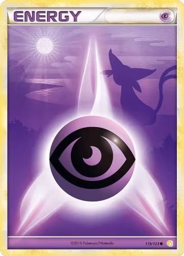 Psychic Energy (119/123), HeartGold SoulSilver — Pokémon card price