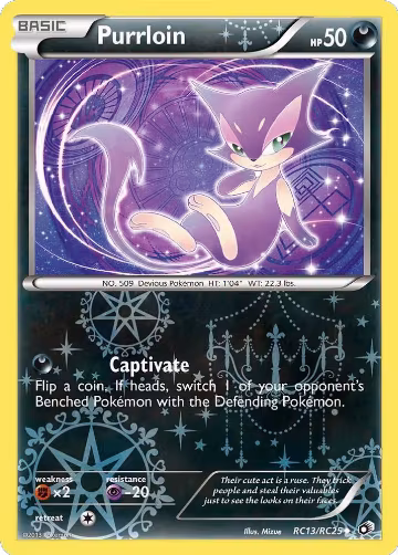 Purrloin (RC13/RC25), Legendary Treasures: Radiant Collection — Pokémon card price