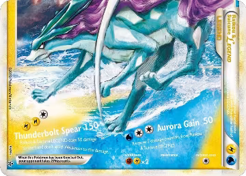 Raikou & Suicune Legend (Bottom) (93/95), Unleashed — Pokémon card price