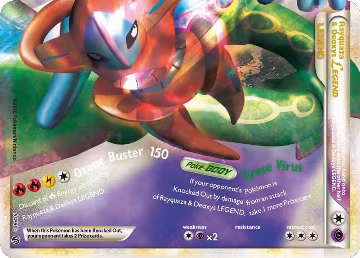 Rayquaza & Deoxys Legend (Bottom) (90/90) — card price