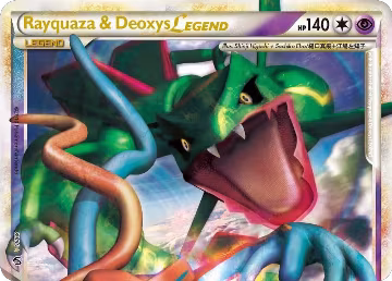 Rayquaza & Deoxys Legend (Top) (89/90) — card price