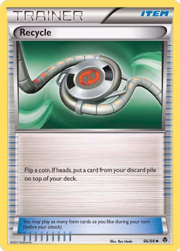 Recycle (96/98), Emerging Powers — Pokémon card price