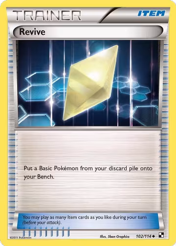Revive (102/114), Black and White — Pokémon card price