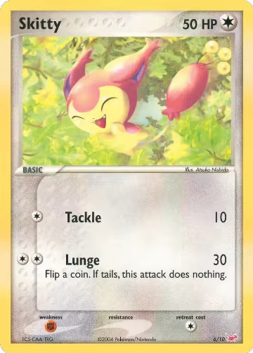 Skitty (6/10) — card price