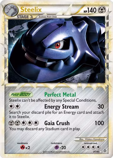 Steelix (Prime) (87/95), Unleashed — Pokémon card price