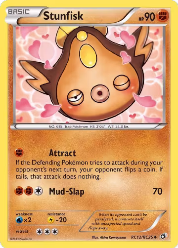 Stunfisk (RC12/RC25), Legendary Treasures: Radiant Collection — Pokémon card price