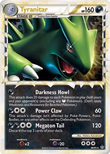 Tyranitar (Prime) (88/95), Unleashed — Pokémon card price