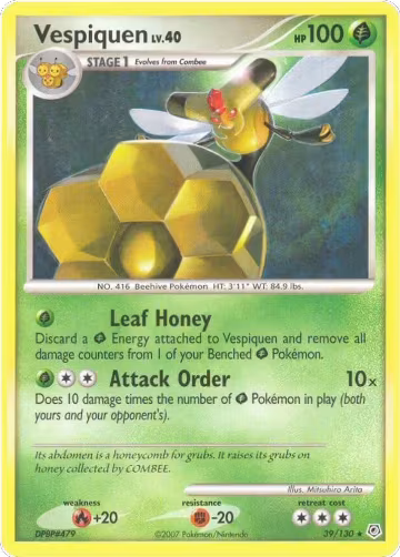 Vespiquen (39/130), Diamond and Pearl — Pokémon card price