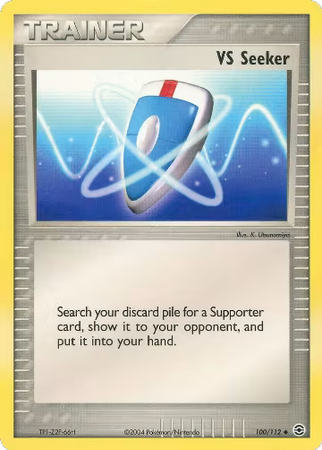 VS Seeker (100/112), EX FireRed & LeafGreen — Pokémon card price