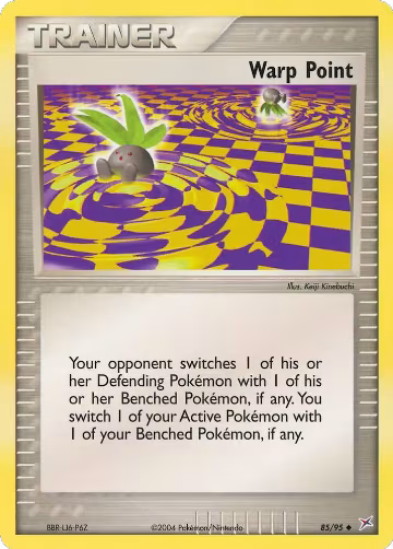 Warp Point (85/95), EX Team Magma vs Team Aqua — Pokémon card price
