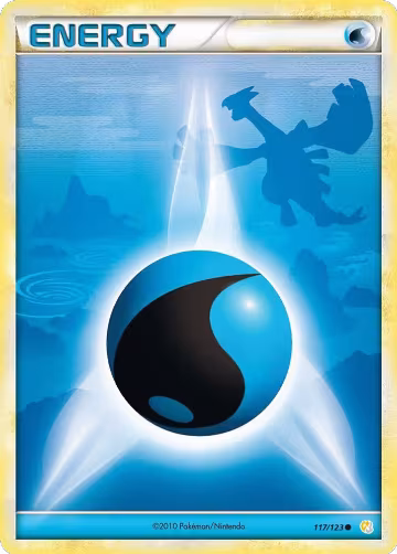 Water Energy (117/123), HeartGold SoulSilver — Pokémon card price