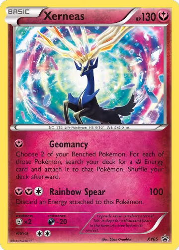 Xerneas - XY05 (XY05), XY Promos — Pokémon card price