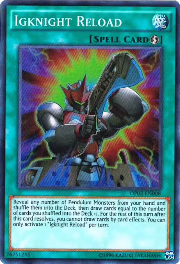 Igknight Reload (OP03-EN008), OTS Tournament Pack 3 — Yu-Gi-Oh! card price