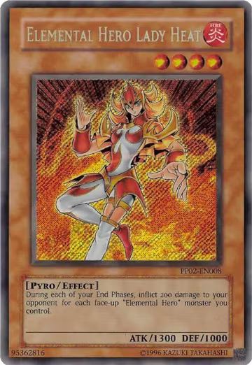Elemental Hero Lady Heat (PP02-EN008) — card price