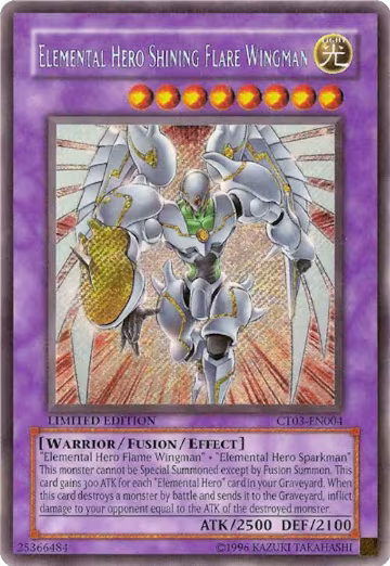 Elemental HERO Shining Flare Wingman (CT03-EN004) — card price