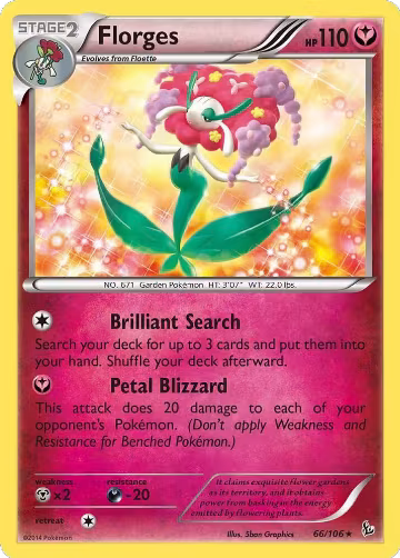 Florges (66/106), XY - Flashfire — Pokémon card price