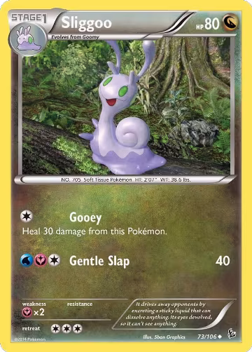 Sliggoo (73/106), XY - Flashfire — Pokémon card price