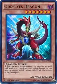 Odd-Eyes Dragon (YS14-ENA01), Super Starter: Space-Time Showdown Power-Up Pack — Yu-Gi-Oh! card price