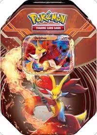 Kalos Power Tin [Delphox Tin], XY - Flashfire — Pokémon sealed product price