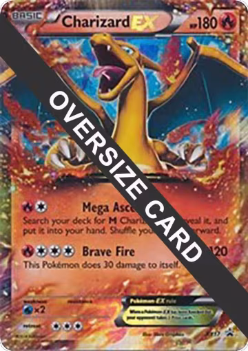 Charizard EX - XY17 (XY Black Star Promos) (XY17), Jumbo Cards — Pokémon card price